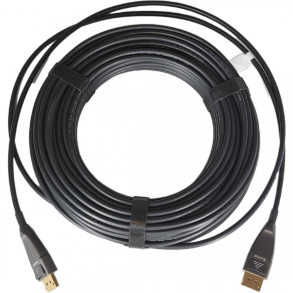 15 m DisplayPort Kabel AOC, DP 2.0 male auf DP 2.0 male