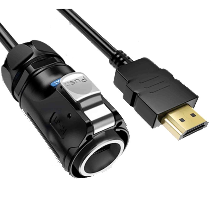 HDMI industrietauglich - Robuste HDMI Stecker