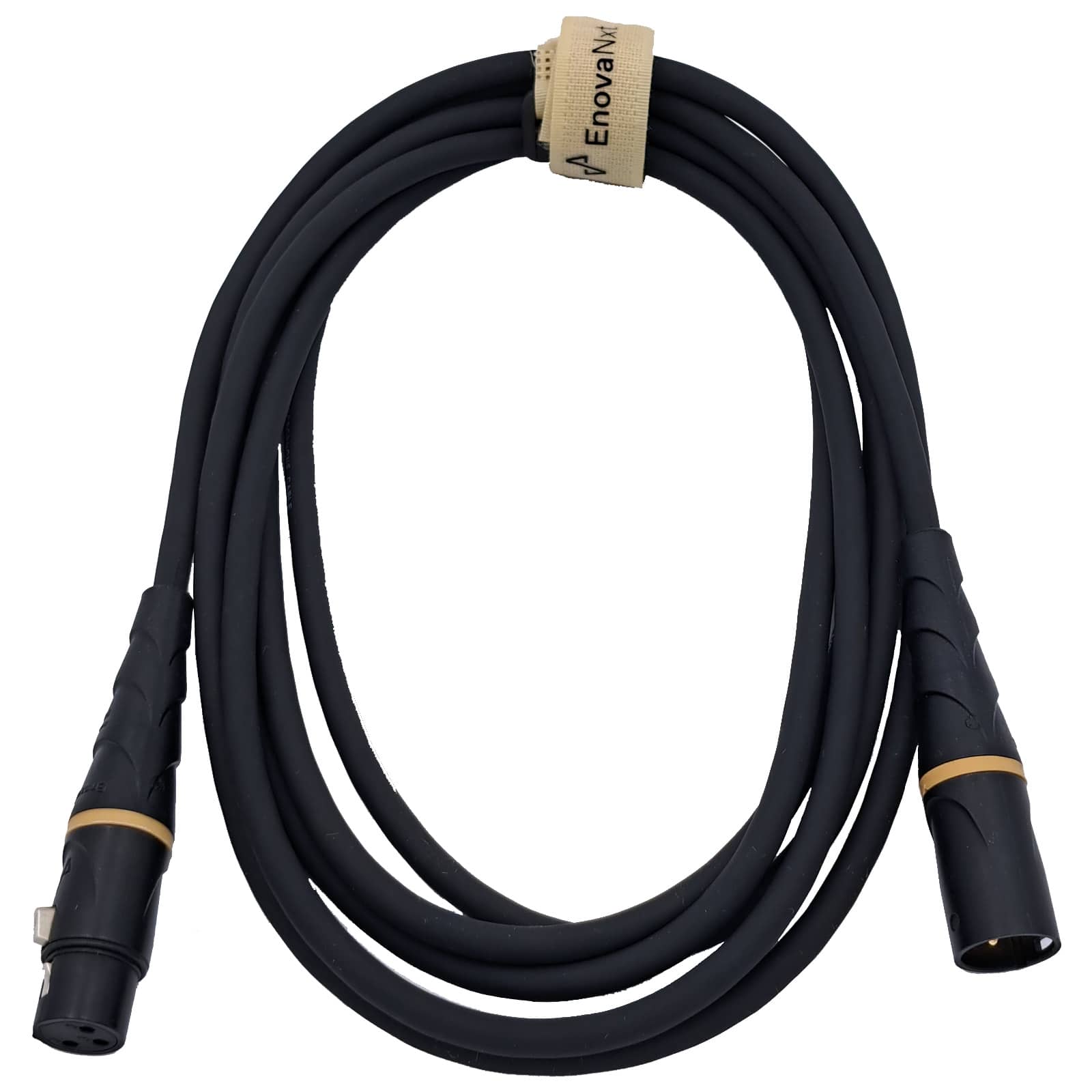 EnovaNxt 10 m microphone cable XLR female to XLR male 3 pin - True Mold  Technology