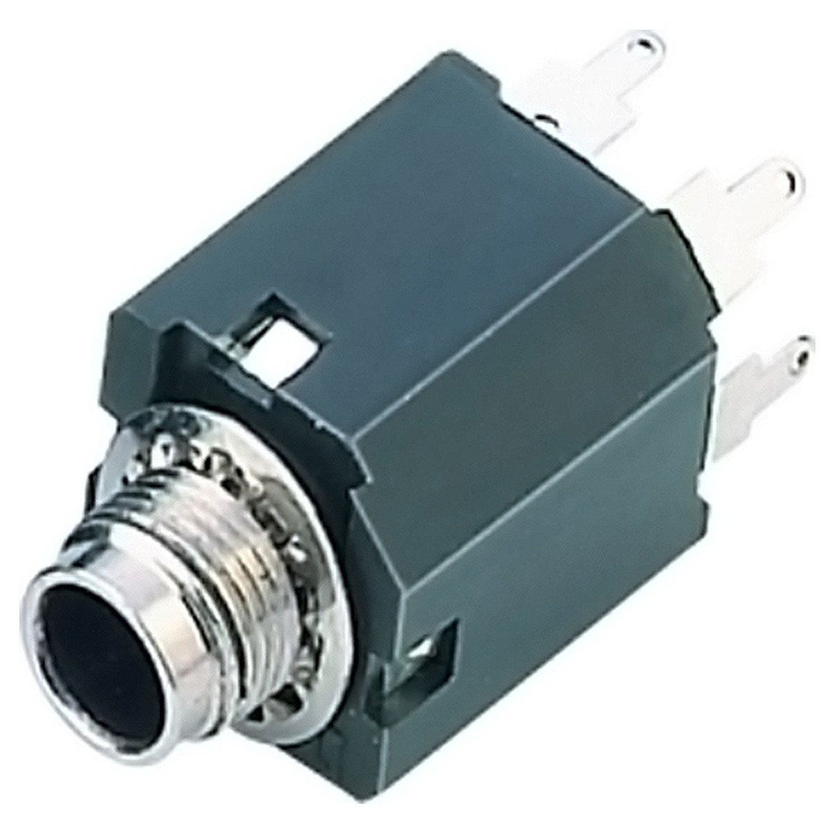 PCB 1/4"  Stereo Jack  Socket  6.35mm PJ-610A 