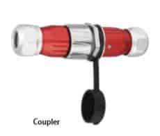 DH-20 power connector M20 3-pin male plug 500 V 20 A IP67