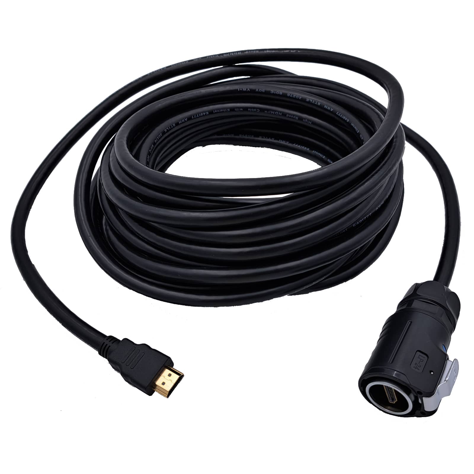 Câble HDMI LP-24 de 10 m CNLINKO vers HDMI type A IP67