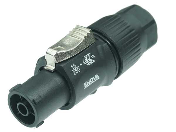 LP-20 Prise de courant pour châssis M20 3 pôles femelle avec couvercle de protection et matériel de montage 500 V 20 A