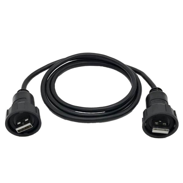 YU-Data USB 2.0 Kabel Typ A Männchen auf Typ A Männchen 1 m