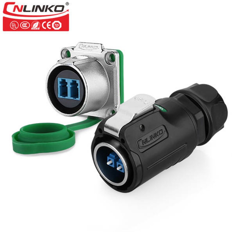 Connettore di alimentazione a 2 Pin CNLINKO IP68 impermeabile M12