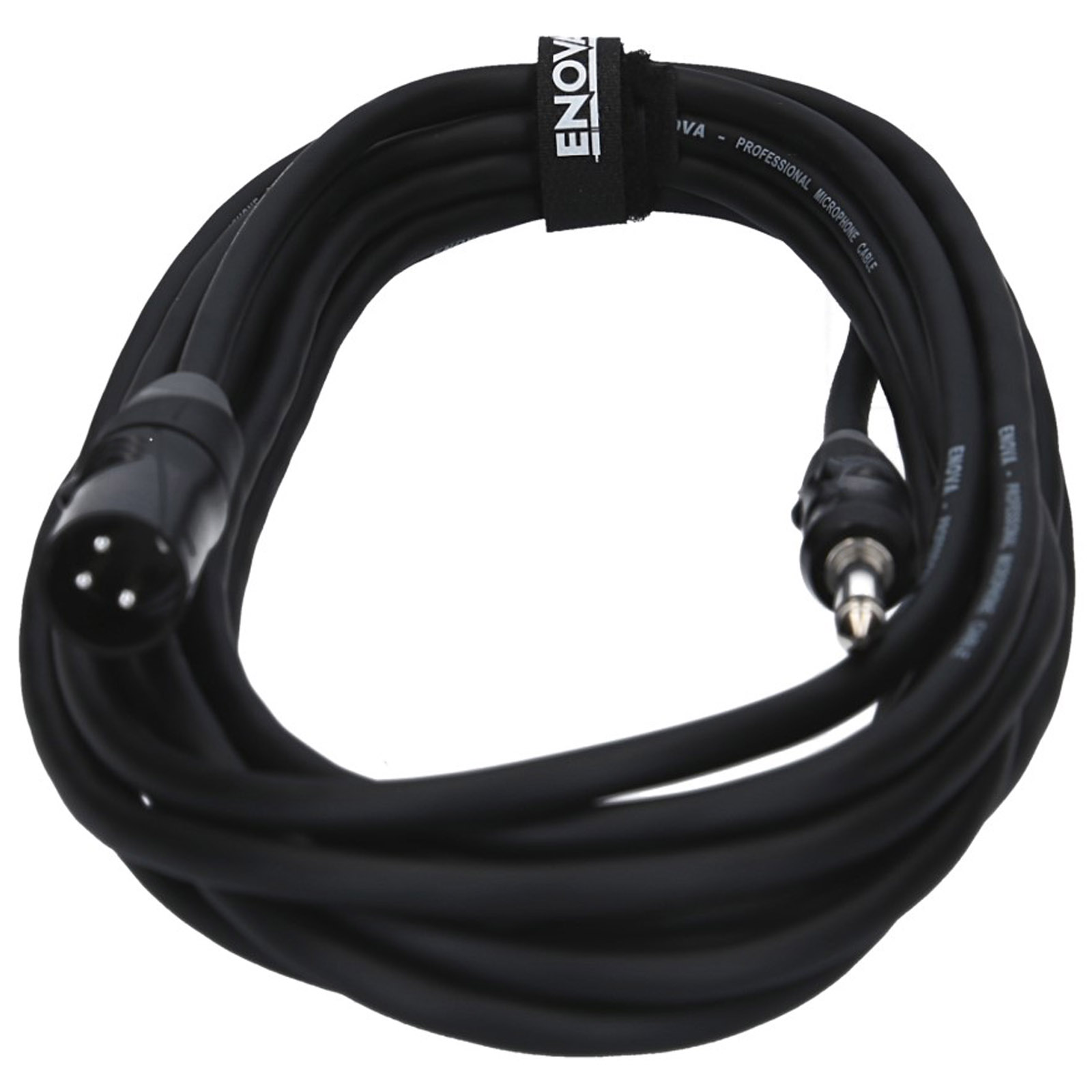 ENOVA Cable adaptador de jack de 3,5 mm a 2 x XLR macho Cable en Y estéreo  de 1 metro