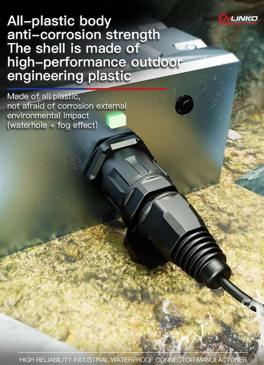 YT-RJ45 Cable Connectors - Plastic Signal Connectors