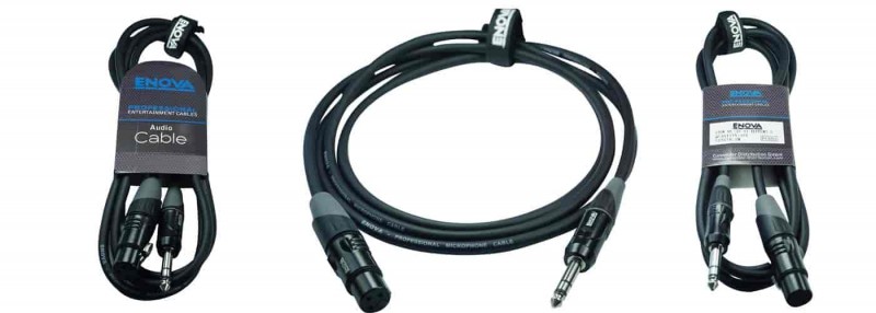 ENOVA XLR - câble micro jack asymétrique XLFPLM2 série XLR femelle